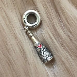 PANDORA Celebration Time Champagne Bottle Charm